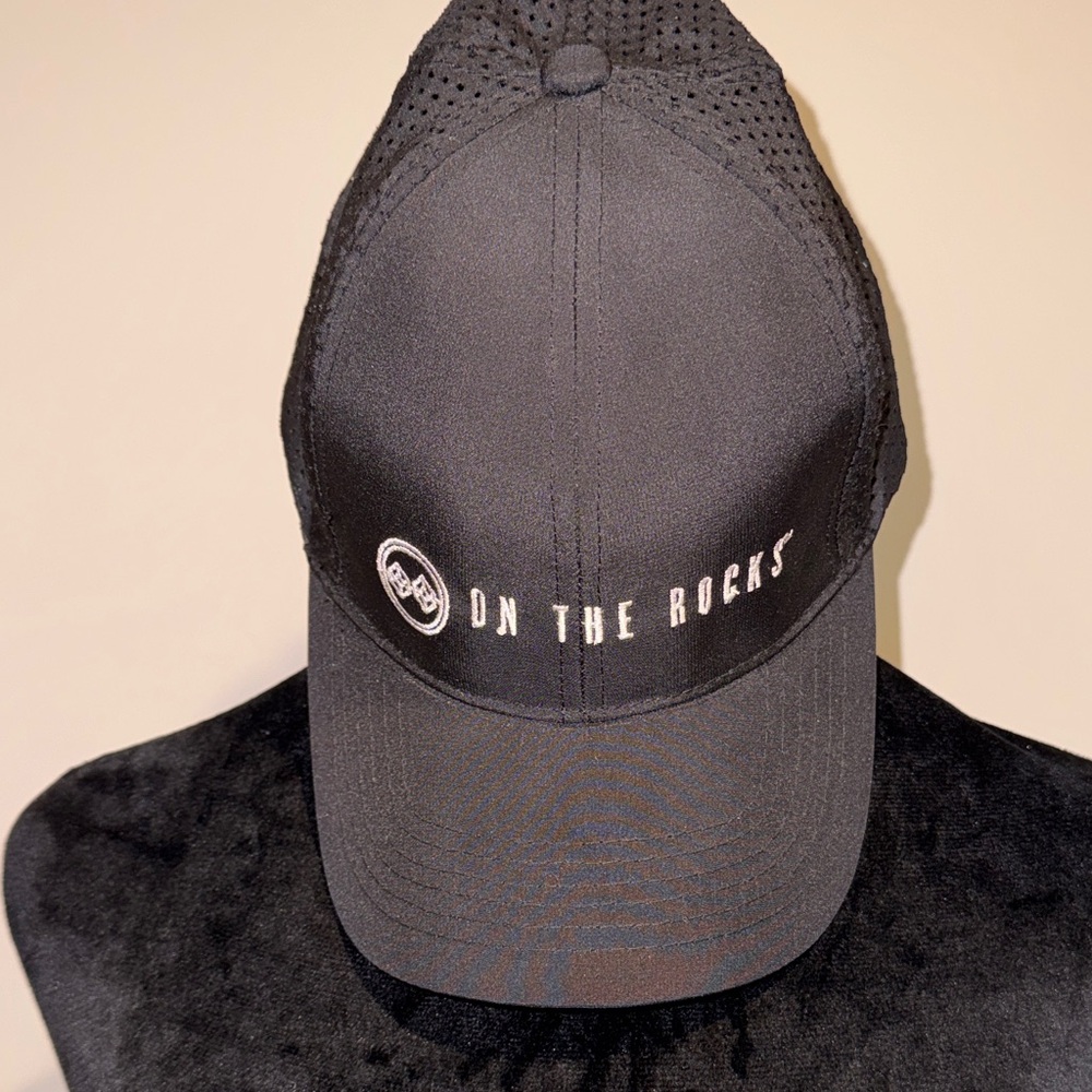 On The Rocks mesh back hat NWOT